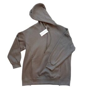 NWT Grey Hoodie with Pockets | Oversized | Woman‎ Size Medium